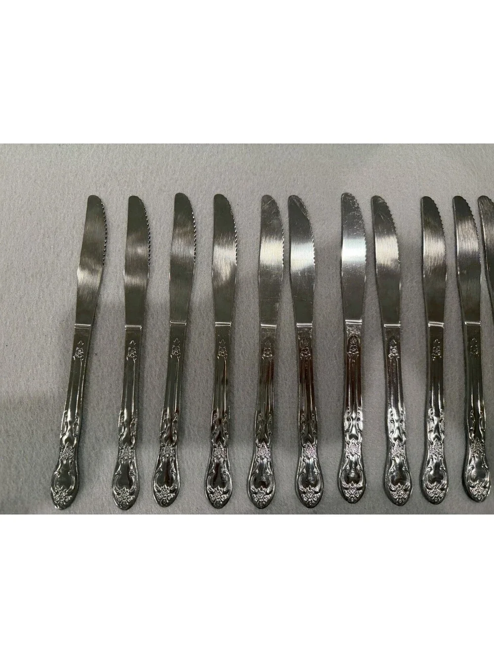 Oneidacraft Stainless Flatware Venus Set Of 57 Pieces EUC